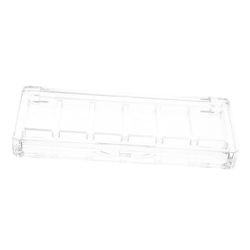ELAYARD Transparente Lidschatten palette mit Fächern aus Langlebigem Kunststoff Leerer Make up Organizer für Lidschatten und Concealer Kompakte Aufbewahrungsbox für Reise und Alltag ELAYARD Transparente Lidschatten palette mit Fächern aus Langlebigem Kunststoff Leerer Make up Organizer für Lidschatten und Concealer Kompakte Aufbewahrungsbox für Reise und Alltag von ELAYARD