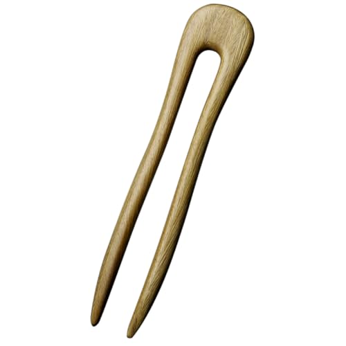 ELAYARD Holzbürstenhaarnadeln U-förmig Für Frauen Haargabeln Haarteile Für Hochsteckfrisuren Chignon Accessoires Für Langes Haar Für Alltag Und Besondere Anlässe von ELAYARD