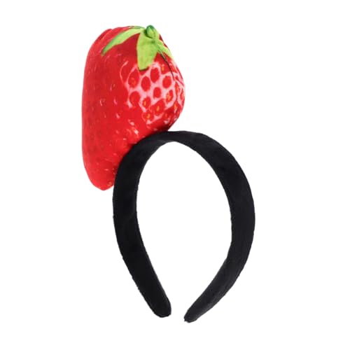 ELAYARD Verstellbares Erdbeer Haarband Damen Make Up Stirnband für Gesicht Waschen Spa Haarreifen Party Fotoaccessoire Süßes Haarschmuck Mädchen Kopfband ELAYARD Verstellbares Erdbeer Haarband Damen Make Up Stirnband für Gesicht Waschen Spa Haarreifen Party Fotoaccessoire Süßes Haarschmuck Mädchen Kopfband von ELAYARD