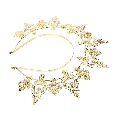 ELAYARD Haarband Stirnband Aus Hochwertigen Materialien Retro Design Für Partys Und Fotografie Leicht Und Praktisch Für Damen von ELAYARD