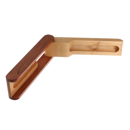 ELAYARD Wear Resistant Holz Stiftebox mit Einzelschlitz Schützende Schreibwaren Verpackung Stilvolle Geschenkbox für Kugelschreiber und Bleistifte Langlebig und Praktisch für Büro und von ELAYARD