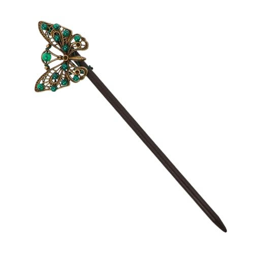 ELAYARD Vintage Achat Haarstab für Frauen Retro Stil Haarschmuck Haarnadel für Hochzeiten Braut Accessoire mit Einzigartigem Design von ELAYARD