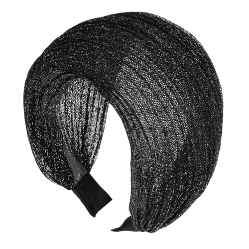 ELAYARD Weiches Breites Haarband Für Frauen Und Mädchen Elastisches Stirnband Zur Abdeckung Von Grauem Haar Modische Haaraccessoires Für Fitness Und Alltag von ELAYARD