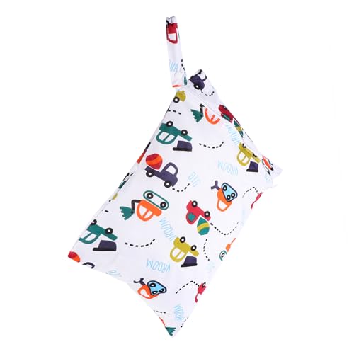 ELAYARD wasserdichte Windeltasche mit Feucht trocken trennung und Reißverschluss Wiederverwendbarer Organizer für Outdoor Fitness und Reisen Langlebiges Material Blaue von ELAYARD