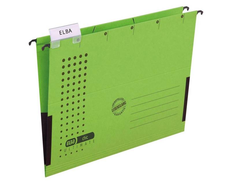 ELBA Dokumententasche ELBA 100560146 Hängetasche chic ULTIMATE, DIN A4, grün, 5er von ELBA