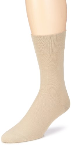 ELBEO Herren Sensitive Bamboo M Socken, Beige (9960 leinen), 43-46 von ELBEO
