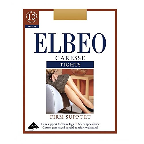 Elbeo Caresse Stützstrumpfhose - - Haze - Größe L von ELBEO