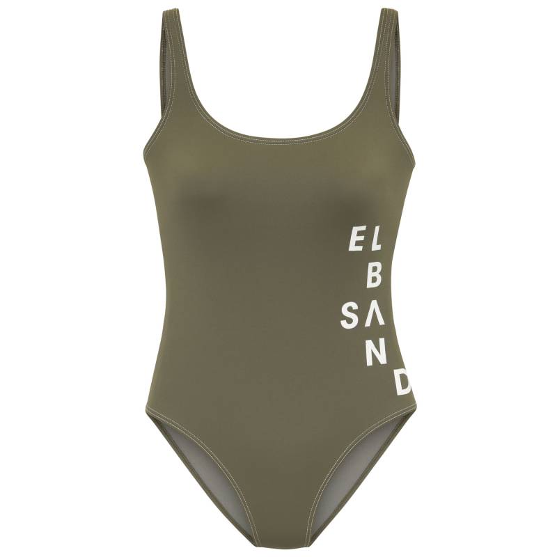ELBSAND Badeanzug Damen olive Gr.38 Cup A/B von ELBSAND