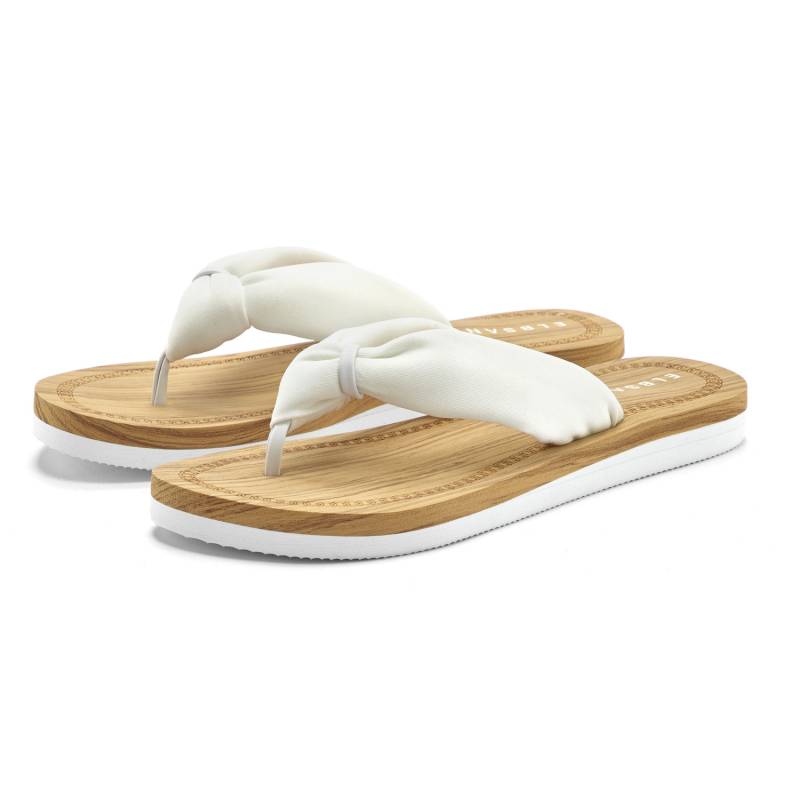 ELBSAND Badezehentrenner Damen weiß Gr.42 von ELBSAND