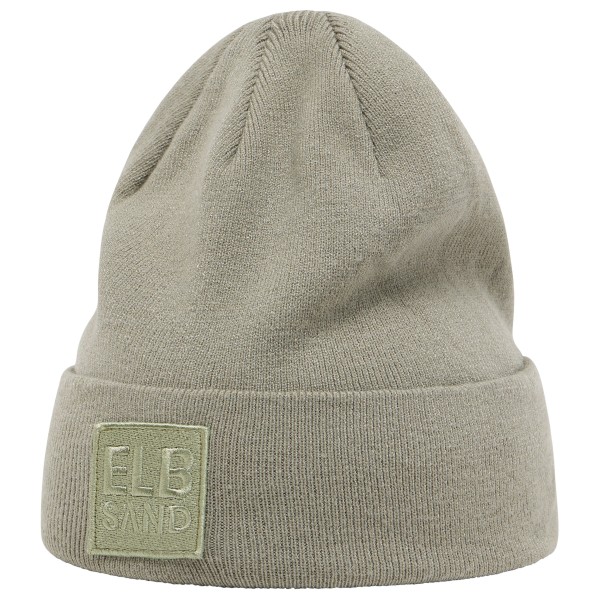 ELBSAND - Bea Beanie - Mütze Gr One Size grau/oliv von ELBSAND