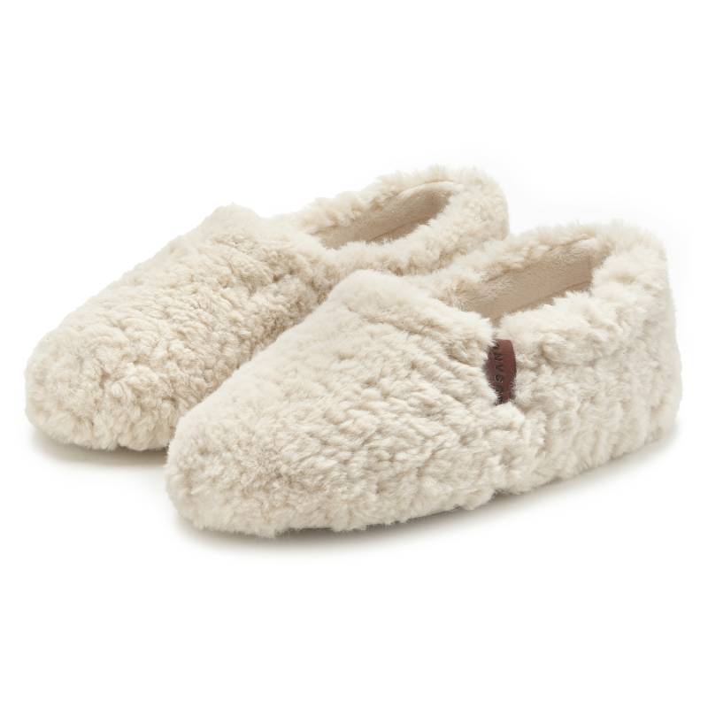 ELBSAND Hausschuh Damen beige Gr.41 von ELBSAND