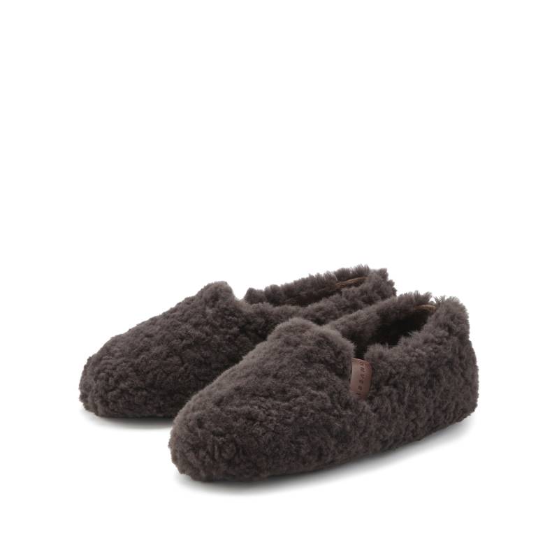 ELBSAND Hausschuh Damen braun Gr.38 von ELBSAND