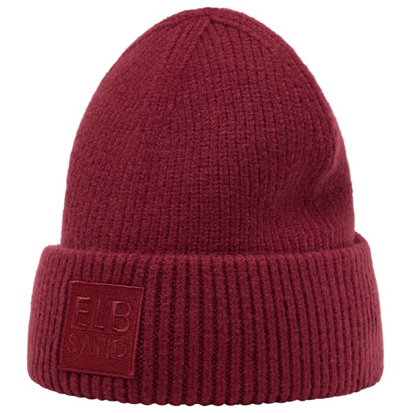 ELBSAND - Nora Beanie - Mütze Gr One Size rot von ELBSAND
