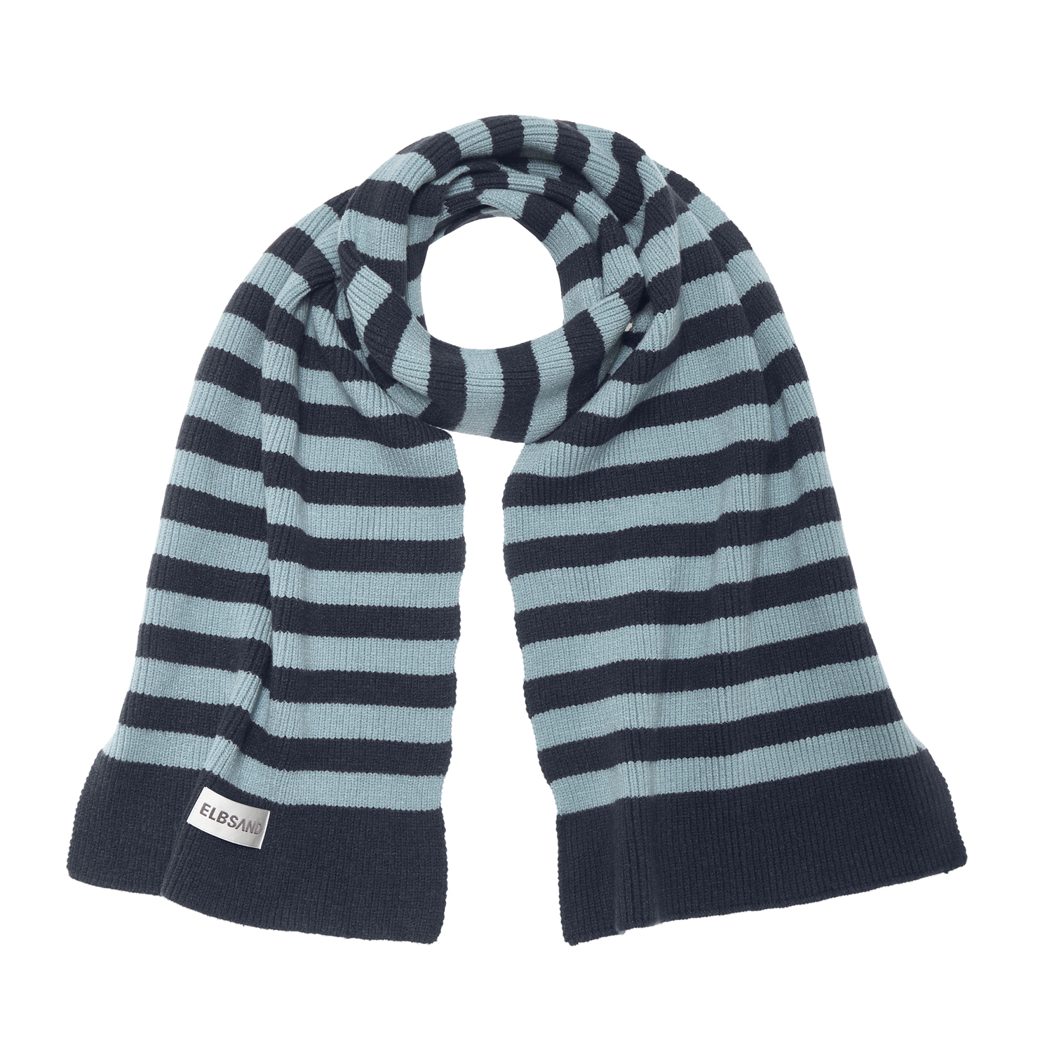 ELBSAND Schal Damen marine-aquamarine Gr. von ELBSAND