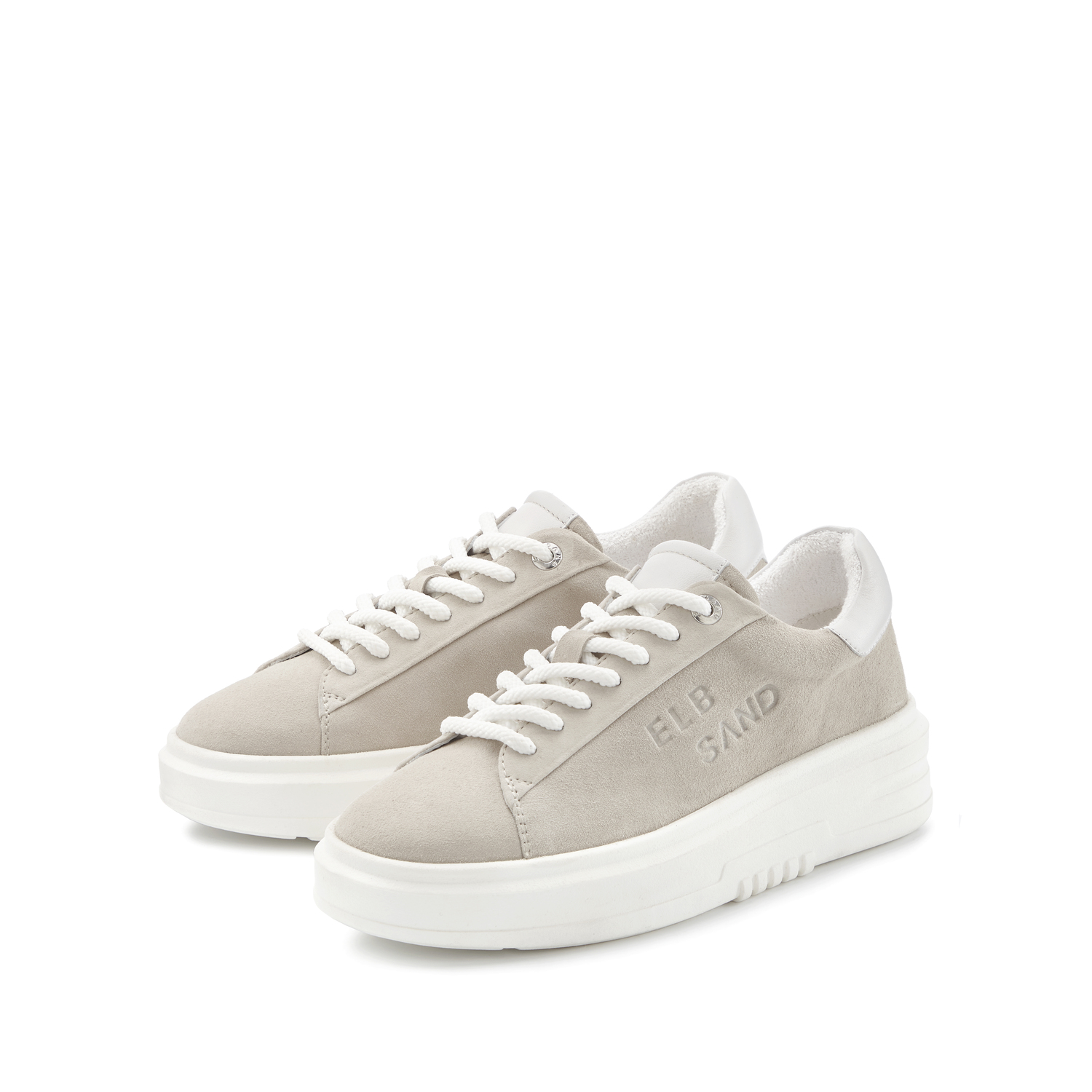 ELBSAND Sneaker Damen taupe Gr.36 von ELBSAND