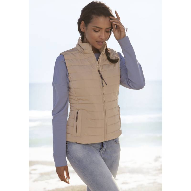 ELBSAND Steppweste Damen beige Gr.S (36) von ELBSAND