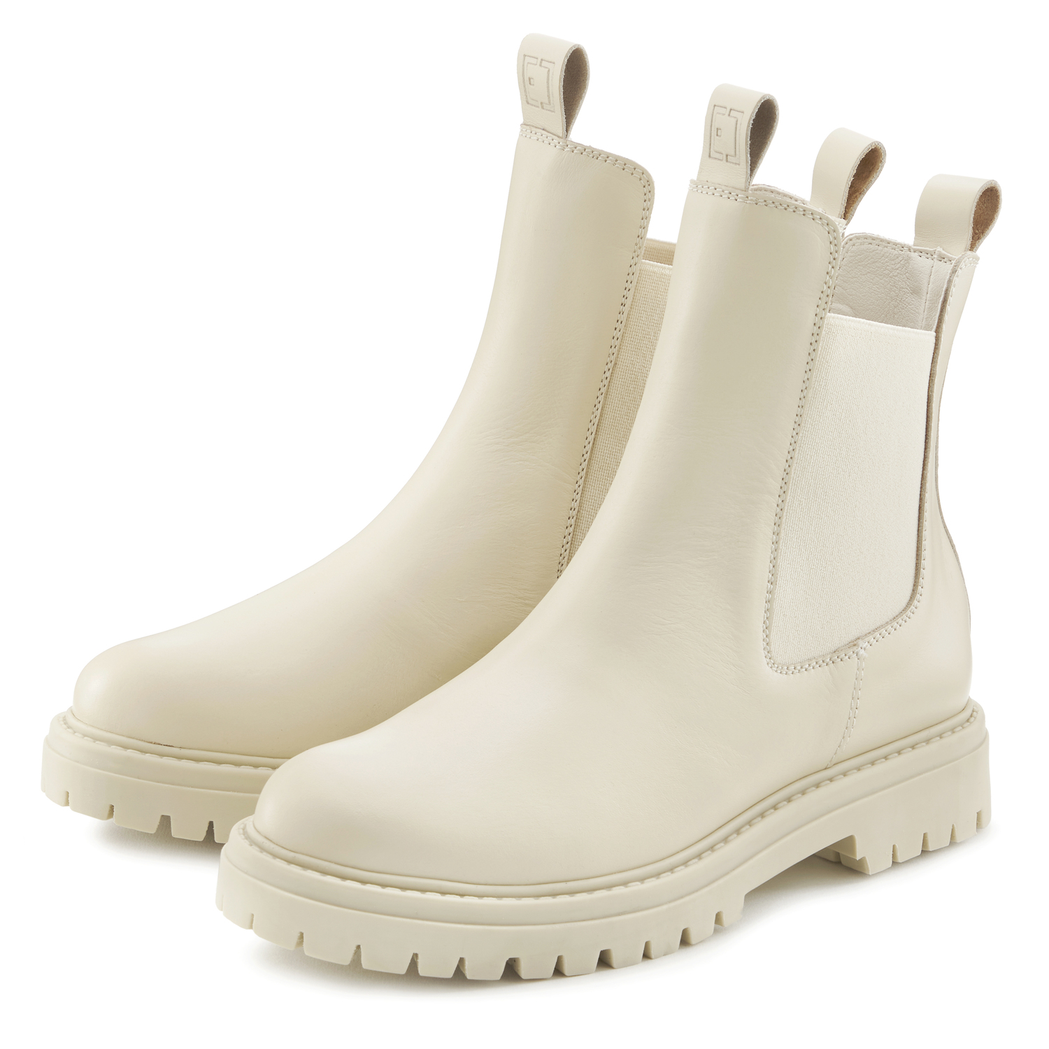 ELBSAND Stiefelette Damen beige Gr.44 von ELBSAND