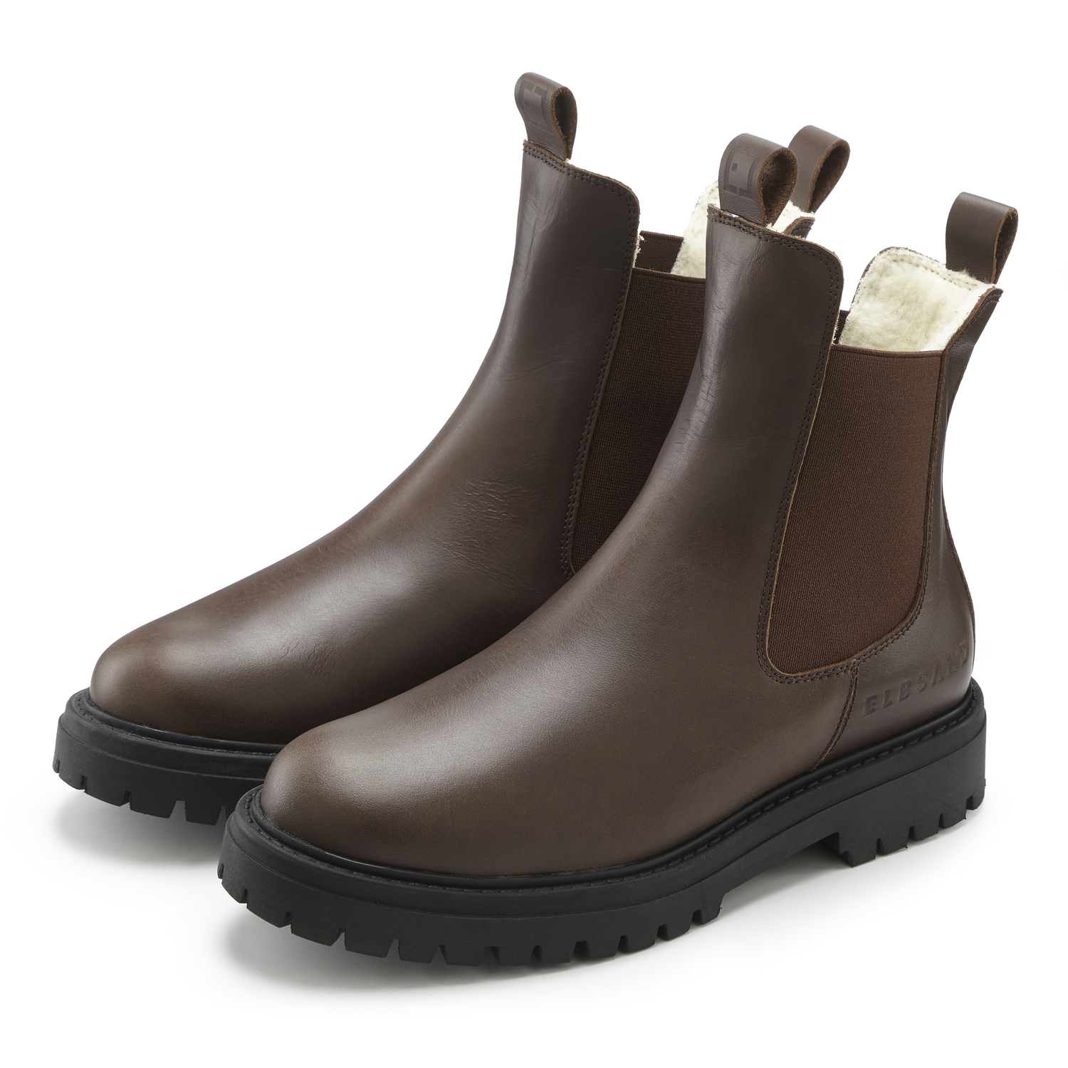 ELBSAND Stiefelette Damen camelfarben Gr.44 von ELBSAND