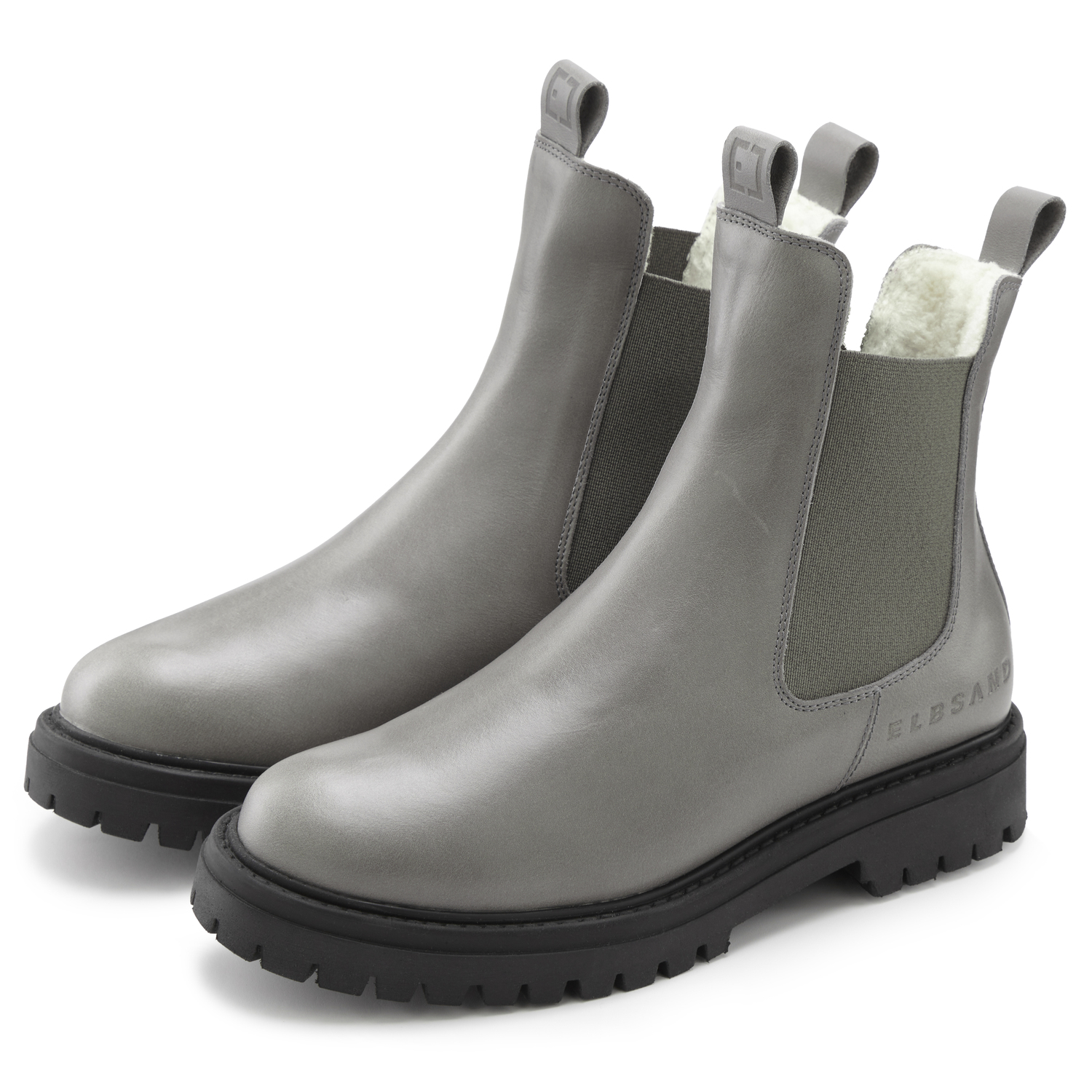 ELBSAND Stiefelette Damen hellgrau Gr.37 von ELBSAND