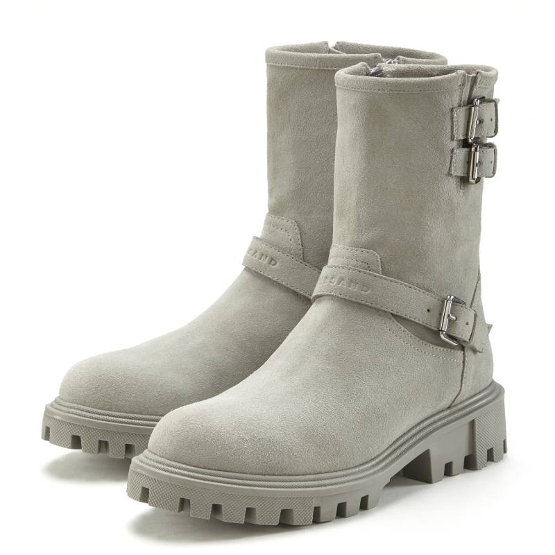 ELBSAND Stiefelette Damen hellgrau Gr.41 von ELBSAND