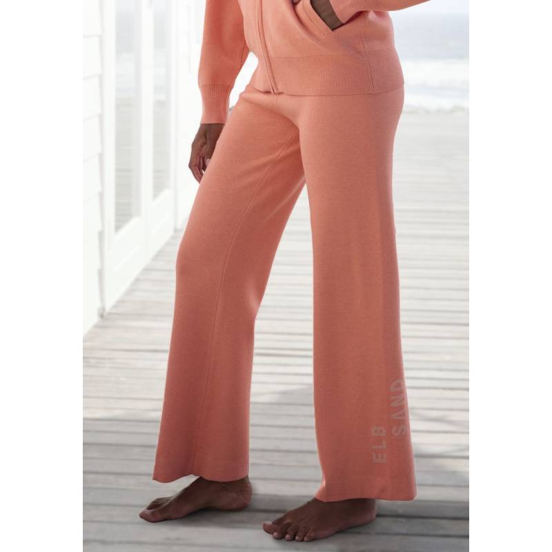 ELBSAND Strickhose Damen aprikose Gr.48/50 von ELBSAND