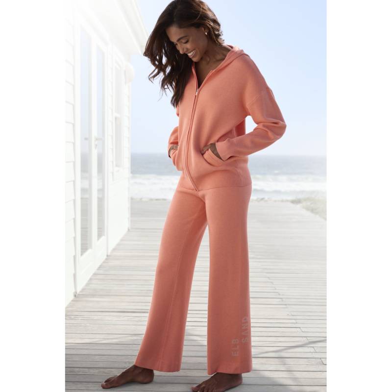 ELBSAND Strickjacke Damen aprikose Gr.48/50 von ELBSAND