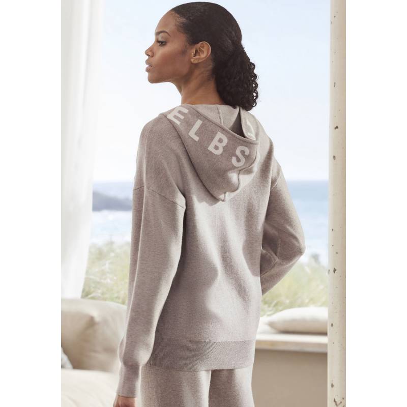 ELBSAND Strickjacke Damen taupe Gr.40/42 von ELBSAND