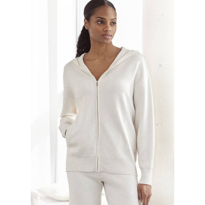 ELBSAND Strickjacke Damen wollweiß Gr.48/50 von ELBSAND