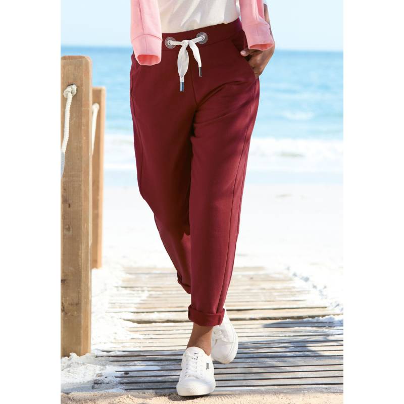 ELBSAND Sweathose Damen weinrot Gr.XL (42) von ELBSAND