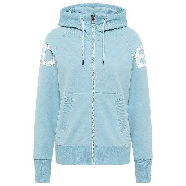 ELBSAND - Women's Kalea Hood Jacket - Zip-Hoodie Gr M blau von ELBSAND