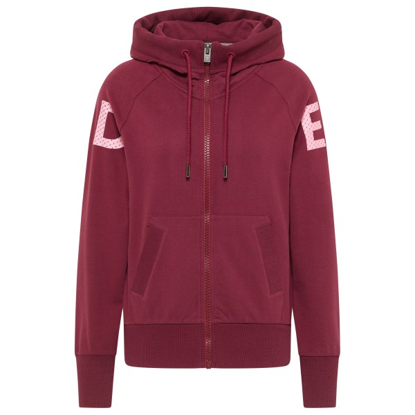 ELBSAND - Women's Kalea Hood Jacket - Zip-Hoodie Gr M rot von ELBSAND