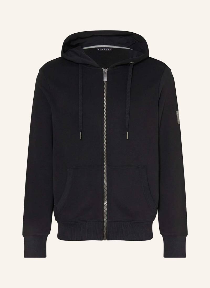 Elbsand Sweatjacke Mats schwarz von ELBSAND