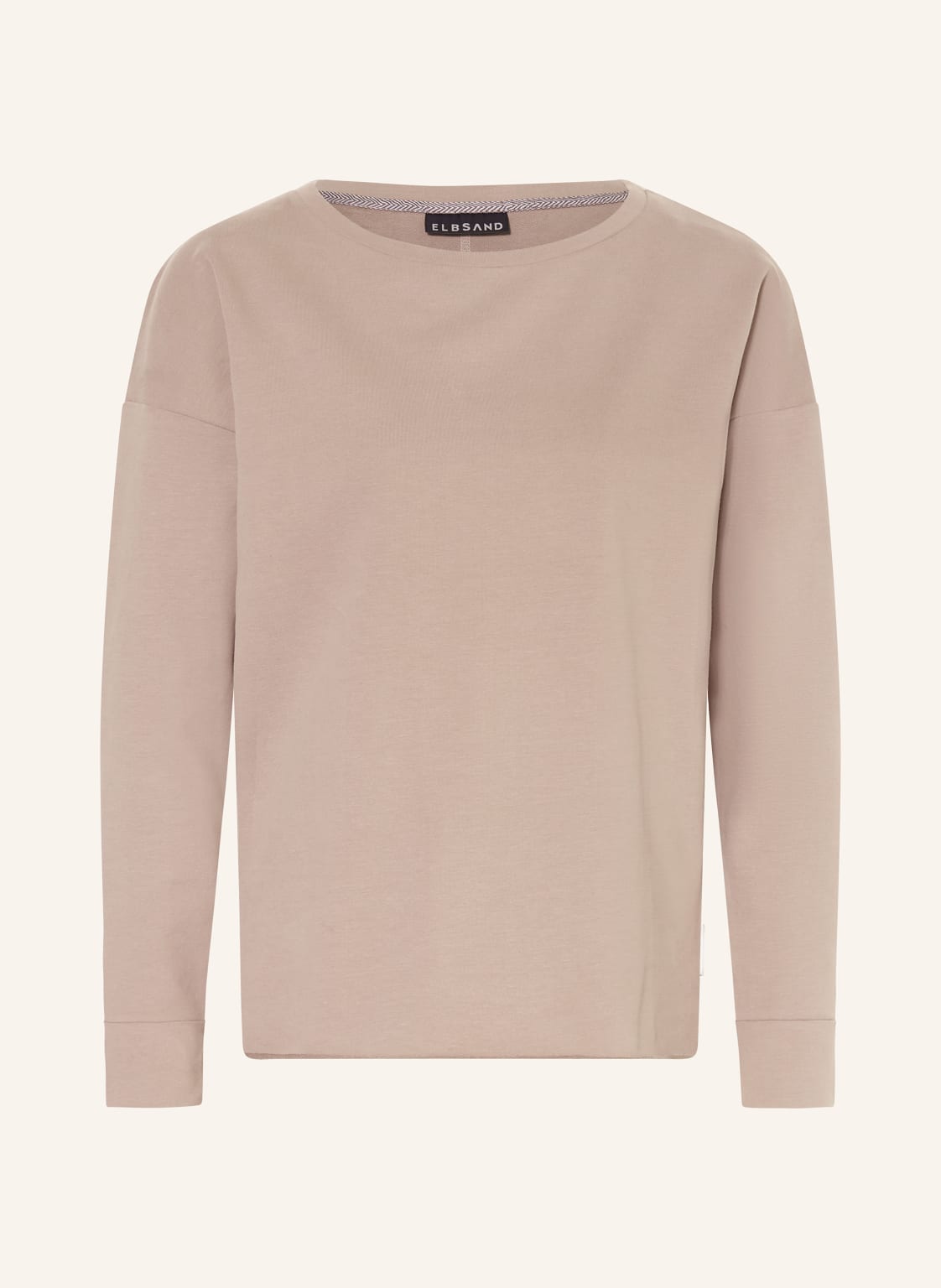 Elbsand Sweatshirt Riane beige von ELBSAND