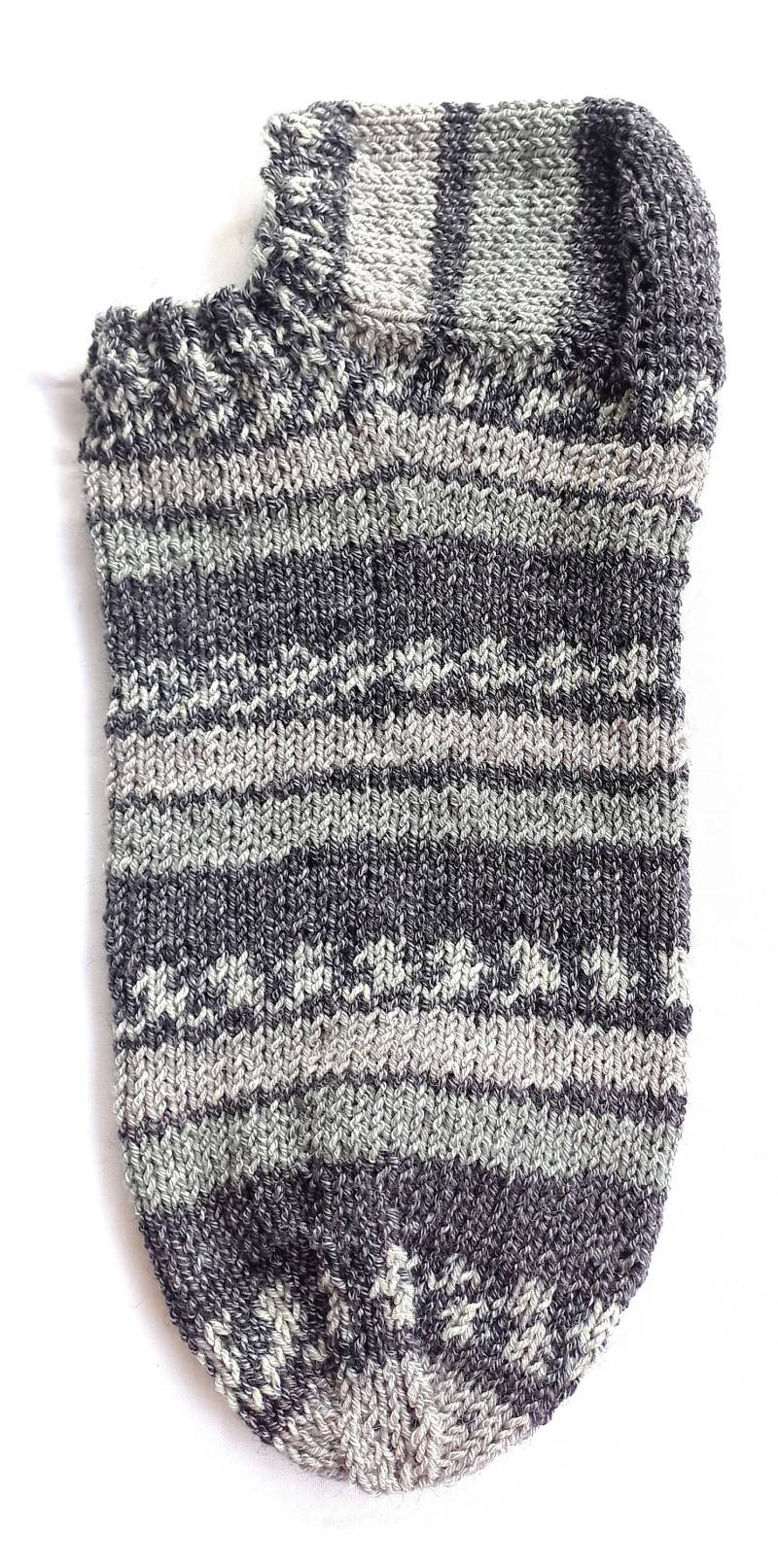 El Burro Größe 38/39 Handgefertigte Sneaker Socken Stricksocken Baumwolle + Schurwolle Stretch 4 Fädig Blau Schwarz Grau Gelb Pink Grün von ELBURROkreativ