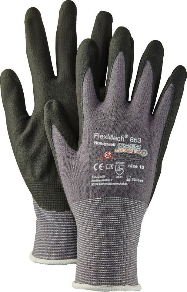 ELC Arbeitshandschuhe Handschuh FlexMech 663, Gr. 7 von ELC