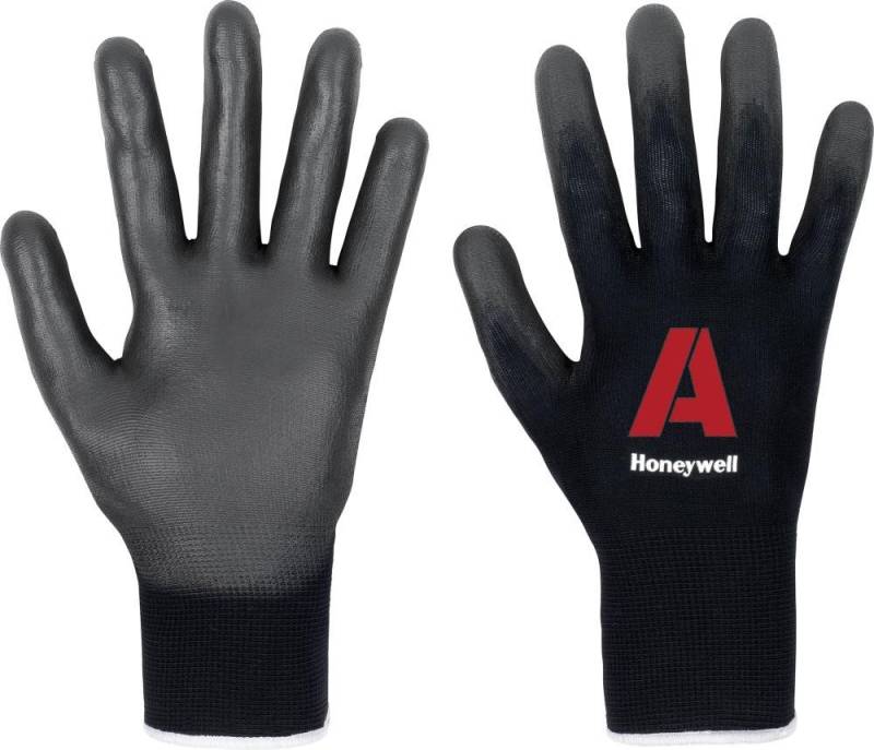 ELC Arbeitshandschuhe Handschuh Perfect Fit, PU,schwarz,Gr.9 von ELC