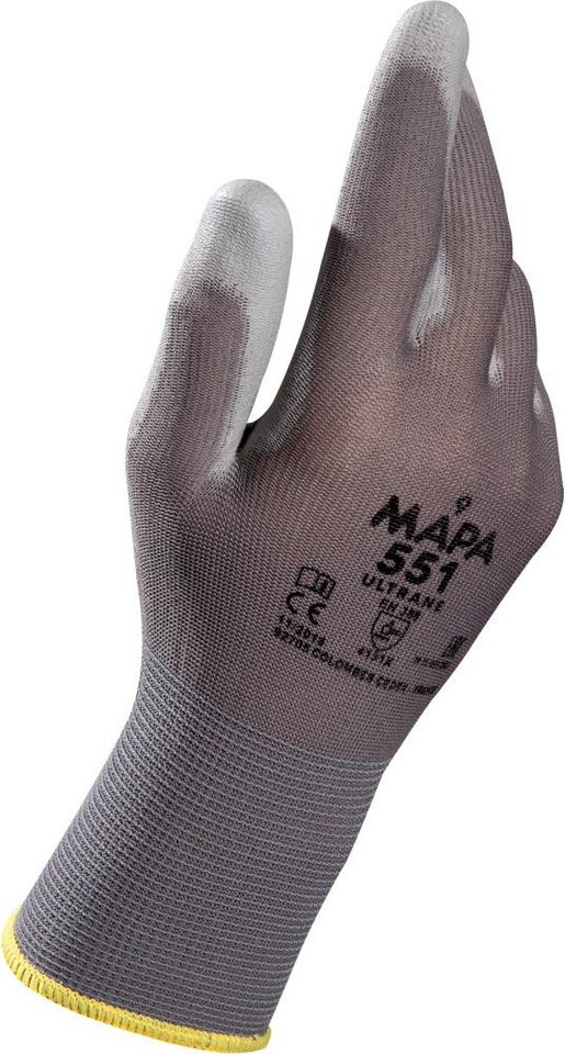ELC Arbeitshandschuhe Handschuh Ultrane 551 Gr.8 MAPA von ELC