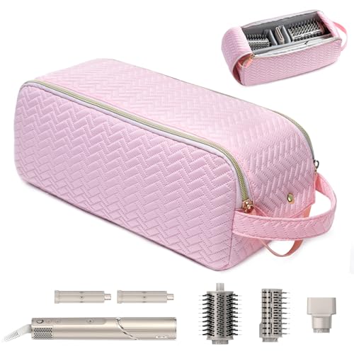 ELCUPA Große Reisetasche für Haar-Werkzeuge, kompatibel mit Shark FlexStyle, Revlon und Dyson, Haartrockner-Bürsten-Organizer, Glätteisen, Lockenstab, Make-up- und Kosmetiktasche für Reiseutensilien ELCUPA Große Reisetasche für Haar-Werkzeuge, kompatibel mit Shark FlexStyle, Revlon und Dyson, Haartrockner-Bürsten-Organizer, Glätteisen, Lockenstab, Make-up- und Kosmetiktasche für Reiseutensilien von ELCUPA