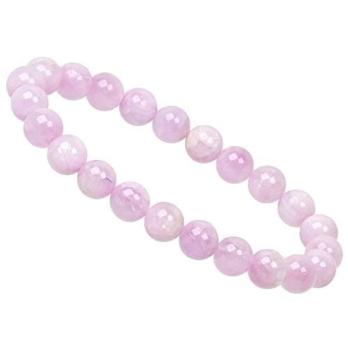 ELEDORO PowerBead Damen-Armband Stretch aus Edelstein Perlen 8mm Kunzit AAA-Grade von ELEDORO