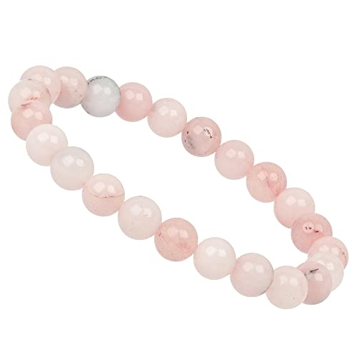 ELEDORO PowerBead Damen-Armband Stretch aus Edelstein Perlen 8mm mit Andenopal von ELEDORO