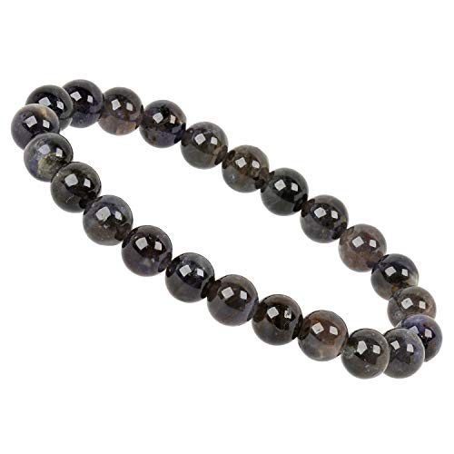 ELEDORO PowerBead Damen-Armband Stretch aus Edelstein Perlen 8mm mit Iolith ELEDORO PowerBead Damen-Armband Stretch aus Edelstein Perlen 8mm mit Iolith von ELEDORO