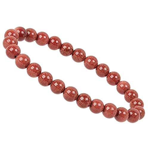 ELEDORO PowerBead Edelstein Perlen Armband Goldfluss Gold von ELEDORO