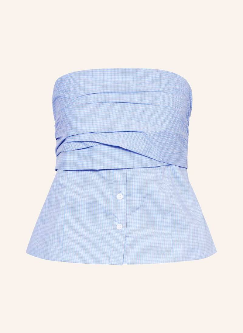Eleh Off-Shoulder-Top blau von ELEH