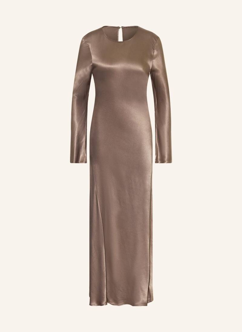 Eleh Satinkleid braun von ELEH