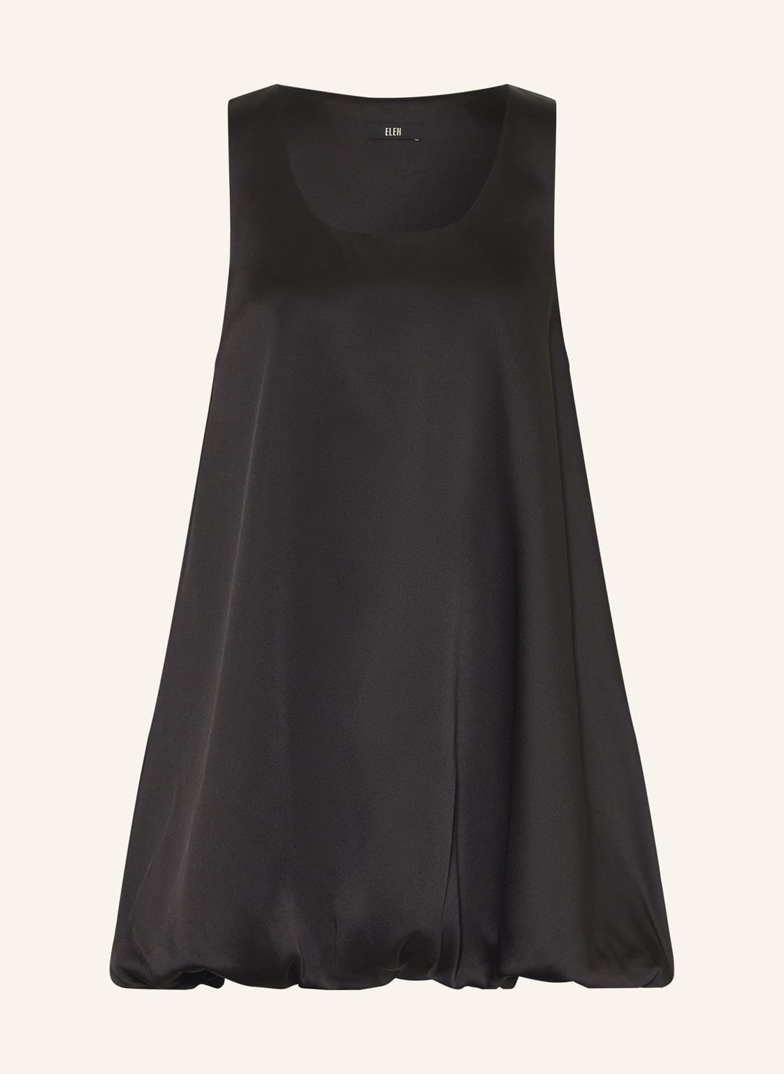Eleh Satinkleid schwarz von ELEH