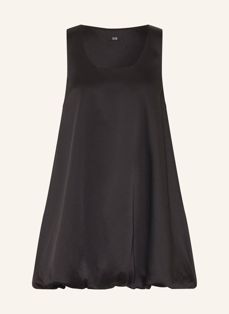 Eleh Satinkleid schwarz von ELEH