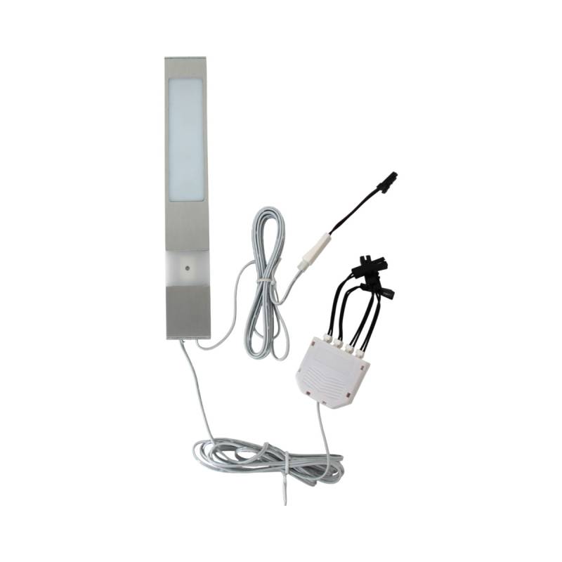 Elektra Küchen LED Unterbauleuchten Rechteck Leuchte Alu 12V 4000k Touchfunktio von ELEKTRA