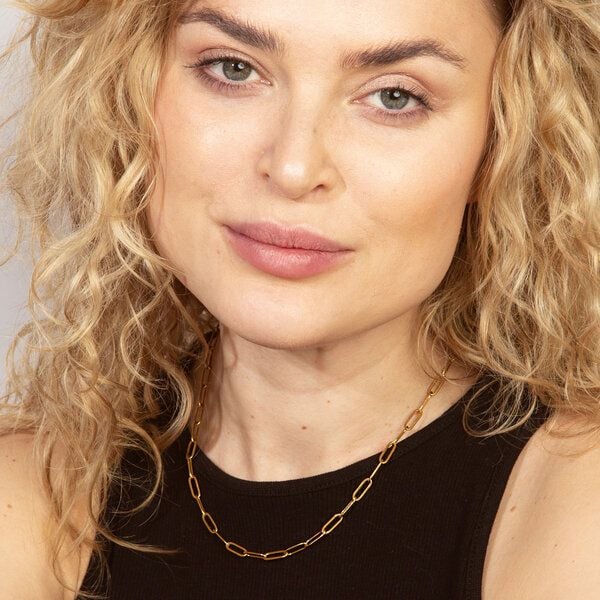 Cool & Schlicht - Ovale Gliederkette in 2 Längen von Elektropulli von ELEKTROPULLI