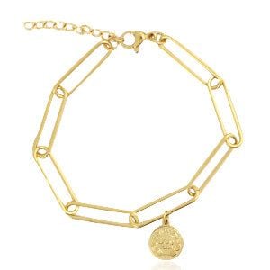 Cooles Armband in ca. 20x0.5cm (incl. 5cm Verlängerungskette) von Elektropulli von ELEKTROPULLI