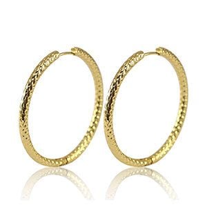 Creolen mit feiner Struktur von Elektropulli in verschiedenen Größen von ELEKTROPULLI